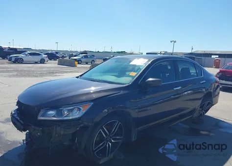 2016 Honda Accord Sport из США, поврежденный, VIN 1HGCR2F58GA177855